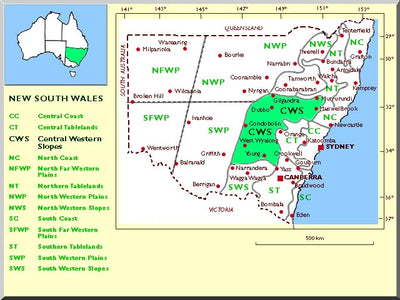 NSW MAP